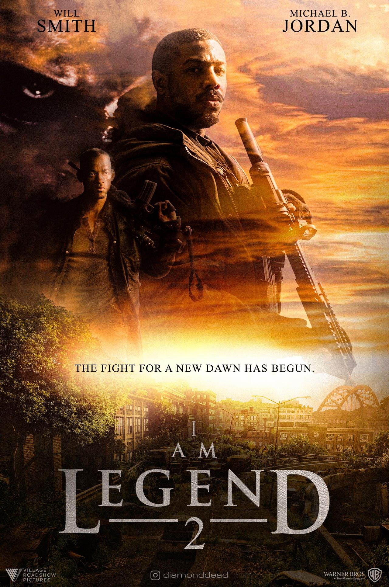 Постер I Am Legend 2